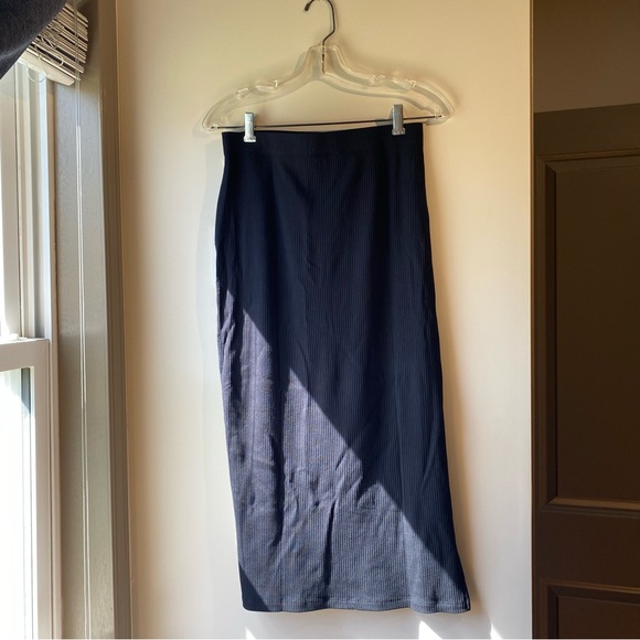 MATE the Label Tencel Ribbed Skirt - Picture 3 of 7